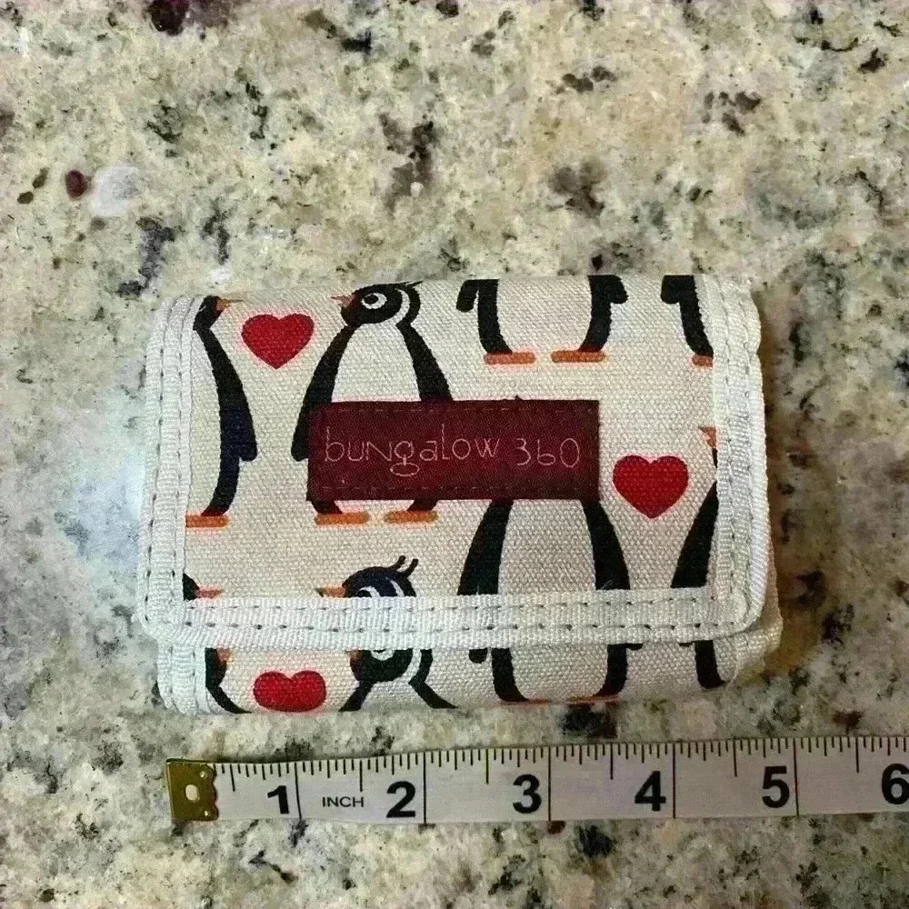 Bungalow 360 Trifold Vegan Wallet